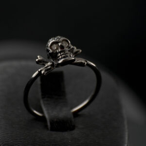 Black Skull Ring