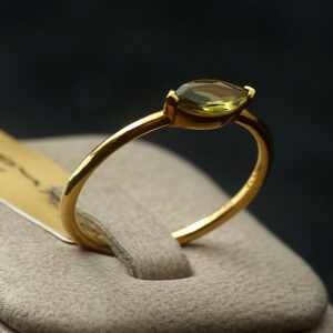 Gold Ring 18K with Tourmaline