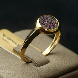 Ring Gold 18k Rubies