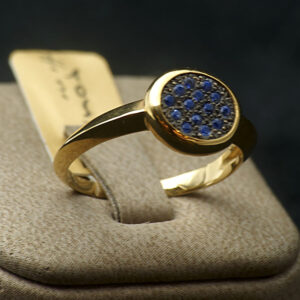 Ring Gold 18k +Sapphires